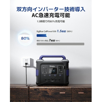 リン酸鉄 ポータブル電源 Cellpowa Bigblue Tech(ビッグブルーテック)