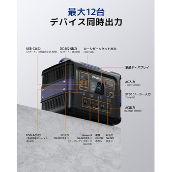リン酸鉄 ポータブル電源 Cellpowa Bigblue Tech(ビッグブルーテック)
