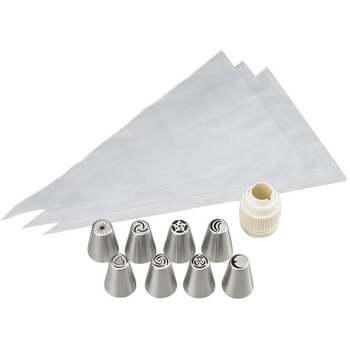 18-83Dフラワー口金セット8pcs ヨシカワ