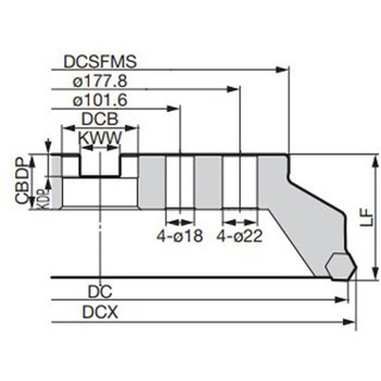 SEC-ゴールミル 鋳鉄高能率加工用カッタ GRHNF17000型(シェルタイプ インチ・粗用) 住友電工ハードメタル