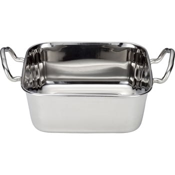 ステンレス プチローストパン 正方形 YUKIWA(ユキワ/三宝産業)