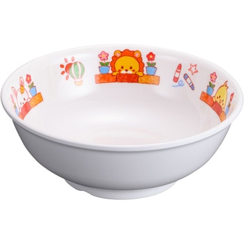 メラミンお子様食器 「みんなともだち。」 丼 - アヅミ産業