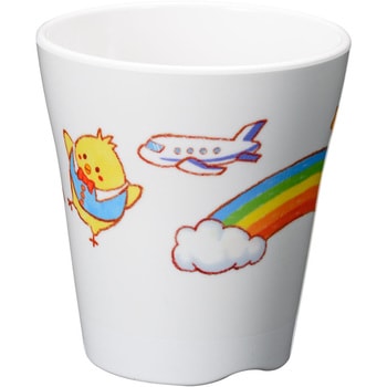 メラミンお子様食器 「みんなともだち。」 カップ アヅミ産業