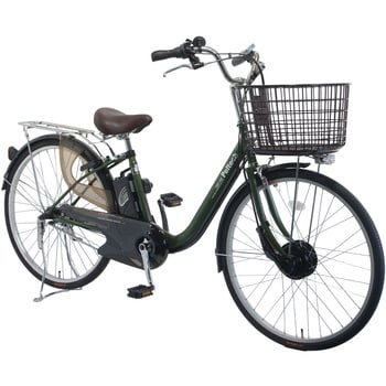 防災サイクル 26型内装3段変速付きノンパンク電動アシスト自転車 【完成組立品】 PELTECH(ペルテック)