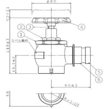 消火栓弁 認定品 報商製作所