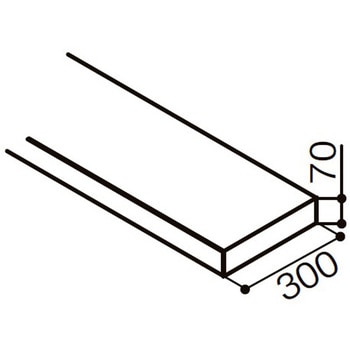 シートカウンターベンチタイプカウンター トステム(LIXIL)