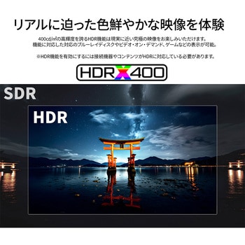 液晶ディスプレイ 27型/3840×2160/DP×1、HDMI×2/ブラック/スピーカー：有 JAPANNEXT