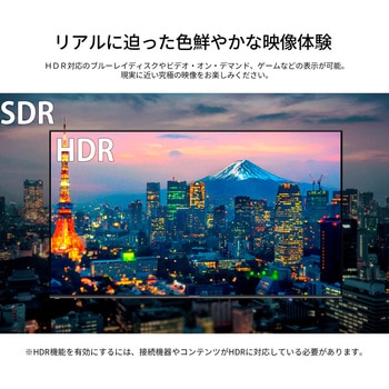 液晶ディスプレイ 75型/3840×2160/HDMI×3/ブラック/スピーカー：有 JAPANNEXT