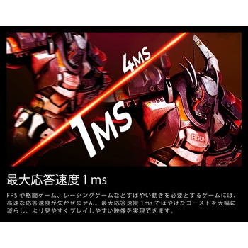ゲーミング液晶ディスプレイ 27型/1920×1080/HDMI、DisplayPort/ブラック/スピーカー：なし AOC