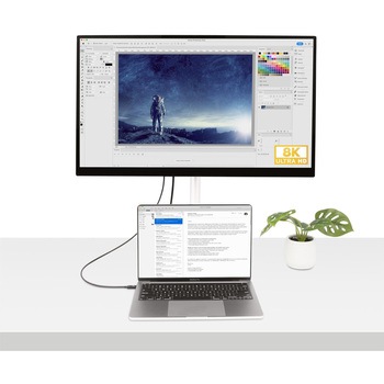 Thunderbolt 4ケーブル/50cm/4K8K 60hz/40Gbps/100W PD/認証品/USB4、TB3、USB-C、DisplayPort互換 StarTech.com