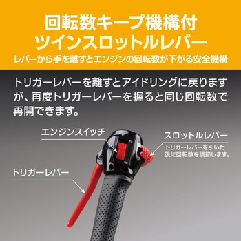 エンジン式刈払機 EKM-2300A 京セラ(旧RYOBI電動工具)