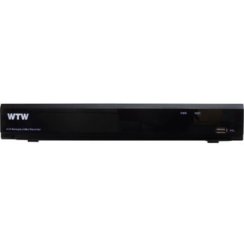 防犯灯カメラ  IPカメラシリーズ用 ネットワークビデオレコーダー(NVR) 4chモデル HDD4TB搭載 塚本無線