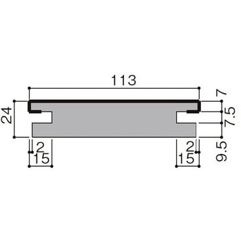無目枠ケーシング付木造用 Lixil トステム 無目枠 通販モノタロウ