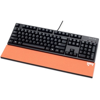 リストレスト FILCO Majestouch Macaron 12mm薄型 Lサイズ パパイヤ FILCO