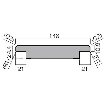 無目枠スマートタイプ 縦 木造用 Lixil トステム 無目枠 通販モノタロウ