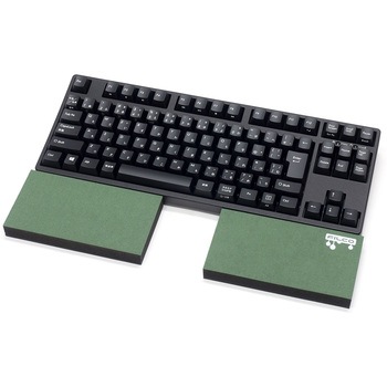 リストレスト FILCO Majestouch Wrist Rest Macaron 厚型17mm Sサイズ 分離型(2分割) Forest FILCO