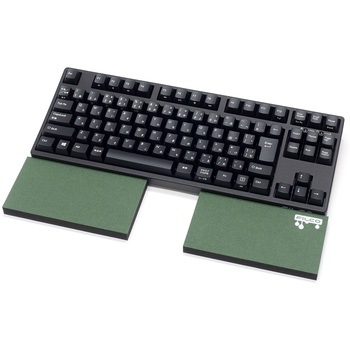リストレスト FILCO Majestouch Wrist Rest Macaron 厚型12mm Sサイズ 分離型(2分割) Forest FILCO