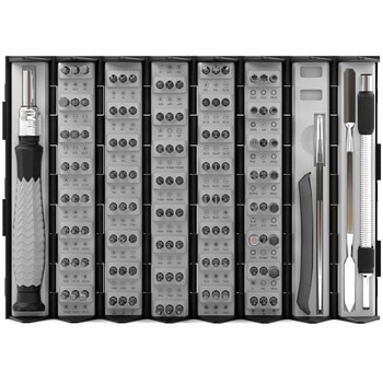 円柱収納型精密ドライバーセット 126CYLINDER エアリア