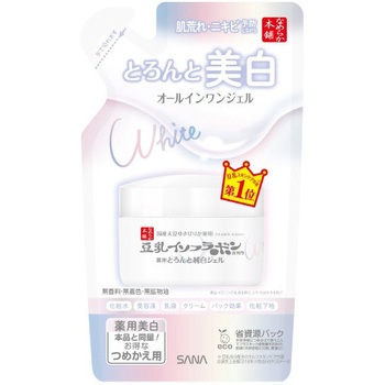サナ なめらか本舗 とろんと濃ジェル 薬用美白 N 1個 常盤薬品 【通販 