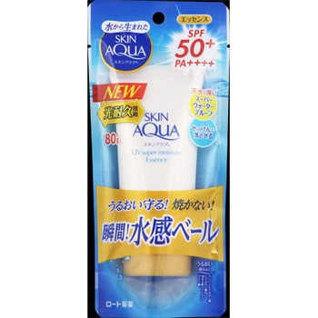 スキンアクア スーパーモイスチャーエッセンス 80G 1個 ロート製薬