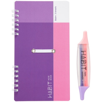 ハビット マーカー&ノート B6slim/3 ナカバヤシ