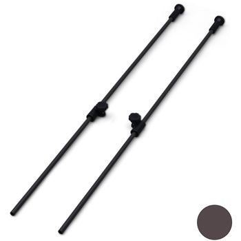 カラーメタルラック(R)専用 突っ張りポール Φ19mm (2本セット) アイリスオーヤマ