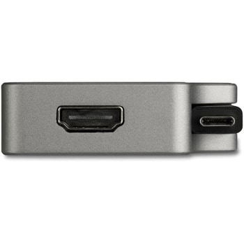 USB Type-C接続マルチディスプレイアダプタ 95W USB PD対応 4K/60Hz対応 スペースグレー VGA/DVI/HDMI/mDP出力対応 StarTech.com
