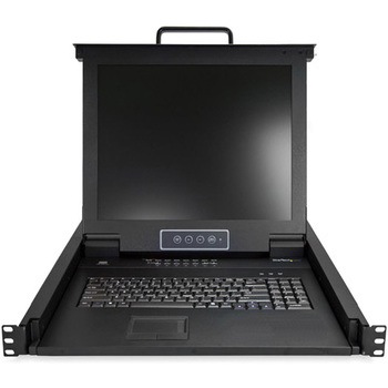 KVMコンソール/ラックマウント型/17インチLCDモニター/1U/VGA/1280x1024/USB対応/MTBF 50，000時間/ケーブル付属/OSD機能搭載/統合型KVMスイッチ/KVMコンソールドロワー StarTech.com