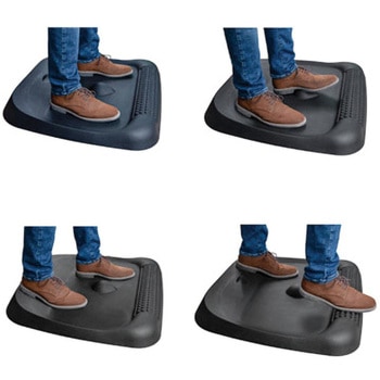 スタンディングデスク足腰疲労軽減マット 足裏マッサージができる3D形状クッション StarTech.com