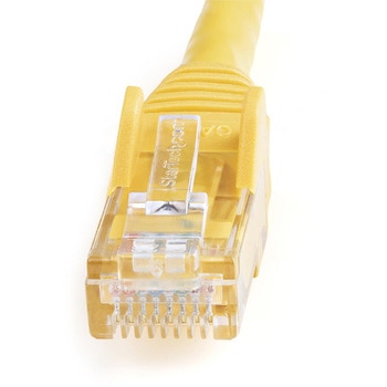 カテゴリ6 LANケーブル(Cat6) RJ45モールドコネクタ(ツメ折れ防止カバー付き) 3m オレンジ StarTech.com