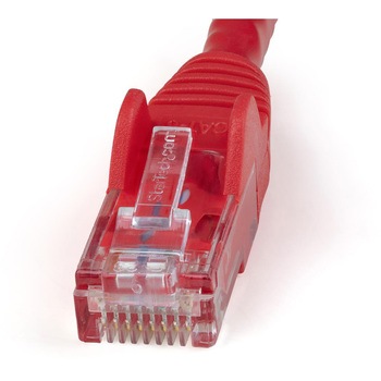 カテゴリ6 LANケーブル(Cat6) RJ45モールドコネクタ(ツメ折れ防止カバー付き) 5m ブラック StarTech.com