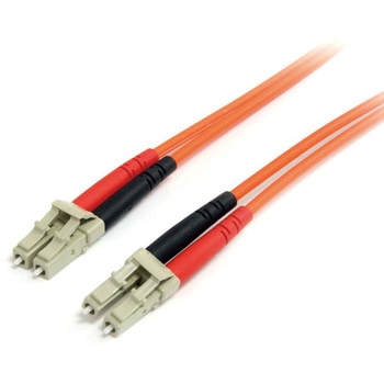 光ファイバーケーブル1仕様準拠 マルチモード コア径62.5/芯径125ミクロン 2芯LC-LCコネクタ StarTech.com