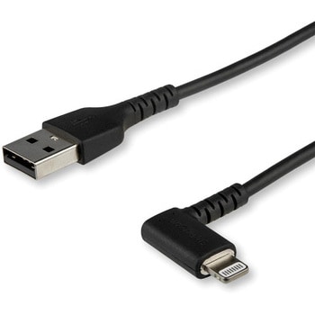 高耐久L型Lightning - USB-Aケーブル/アラミド繊維補強/iPhone 12、iPad対応/Apple MFi認証/L字アップルライトニング - USB Type-A充電同期ケーブル StarTech.com