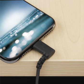 高耐久L型Lightning - USB-Aケーブル/アラミド繊維補強/iPhone 12、iPad対応/Apple MFi認証/L字アップルライトニング - USB Type-A充電同期ケーブル StarTech.com