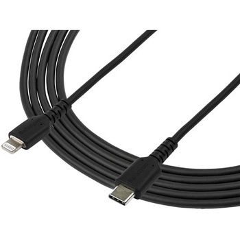 高耐久Lightning - USB-Cケーブル/アラミド繊維補強/iPhone 12、iPad対応/Apple MFi認証/アップルライトニング - USB Type-C充電同期ケーブル StarTech.com