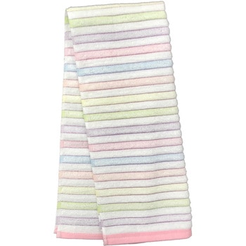 泉州こだわりタオル パステルボーダーフェイスタオル 東進