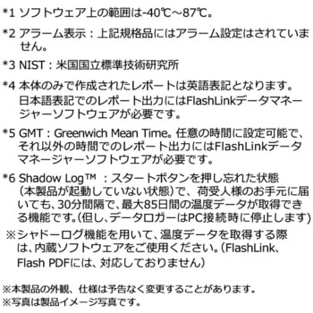 Mini PDFイントランジットデータロガー 31010 DeltaTRAK