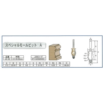 ARDEN トリマービット スペシャルモールビット A ARDEN