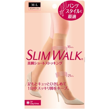 スリムウォーク 美脚ショートストッキング - ピップ