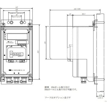 CPH-3B-21 現場型 pH指示調節計 富士精密電機 各温度補償電極に対応