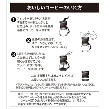 カフェプッシュ&コーヒーポット マックマー