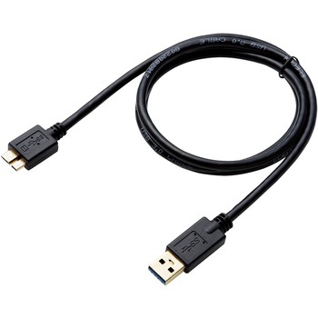 DH-AMB3N10BK USBケーブル マイクロB-A 3.0 ブラック エレコム 54928519