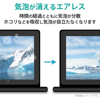 液晶保護フィルム DELL Chromebook 3100 2in1 用 反射防止 抗菌加工 指紋防止 ブルーライトカット フィルター エレコム
