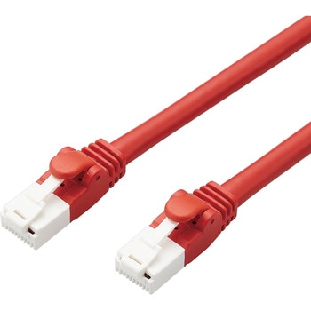 LANケーブル CAT6A ギガビット 爪折れ防止 より線 RJ-45コネクタ RoHS 簡易パッケージ エレコム