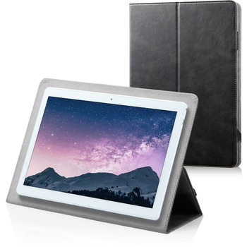 タブレット汎用ブックタイプケース/スタンダード/貼付/ソフトレザー/8.5~10.5inch エレコム