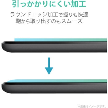 Surface Go2 保護フィルム ガラスフィルム リアルガラス 0.33mm 光沢 指紋防止 エレコム