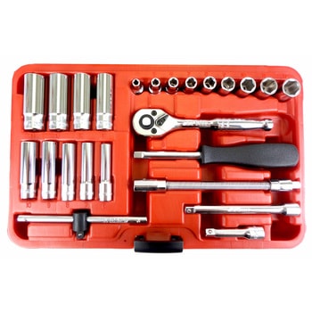 24PCS 6.3mm ソケットセット JTC