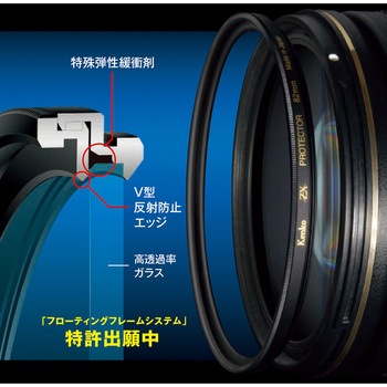 レンズ保護フィルター ZXプロテクター(薄枠) 1個 Kenko(ケンコー