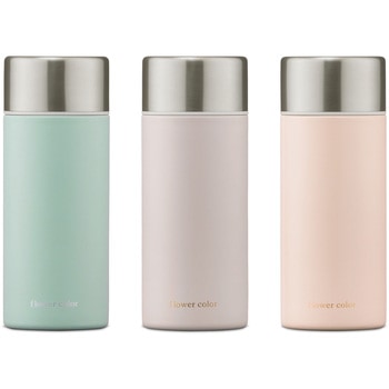 ステンレスマグボトル フラワーカラー350mL アイリスオーヤマ