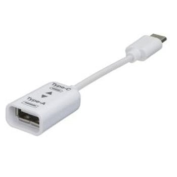 USB2.0 A-C変換ケーブル 10cm ナカバヤシ Type-C変換アダプタ